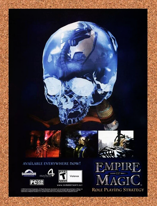 2005 Empire Of Magic PC Original Ad - for just $17.99! 