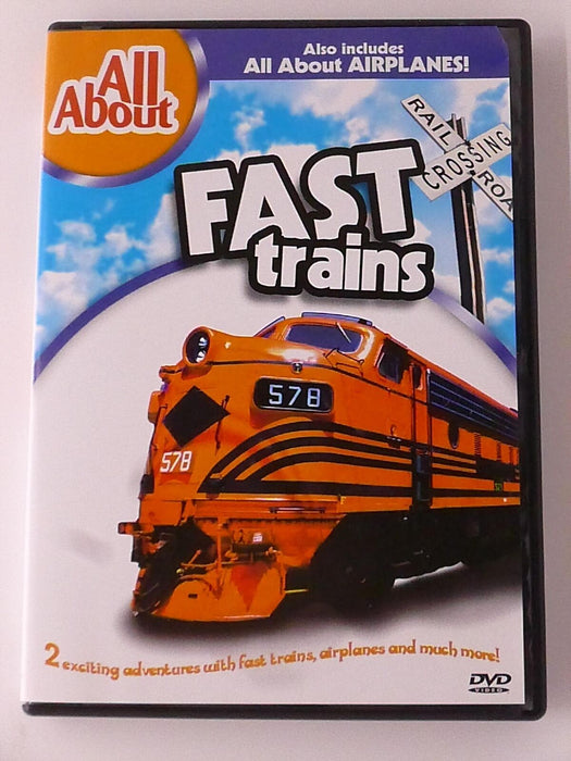 All About - All About Fast Trains - All About Airplanes (DVD, 2005) - I0313 - for just $1.99! 