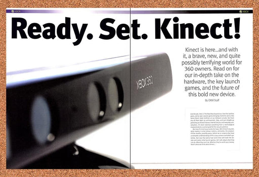 2010 Microsoft Xbox Kinect Launch Review Original Ad v2 - for just $21.49! 