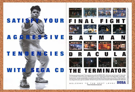 1993 Sega CD Console Original Ad v6 - for just $21.49! 