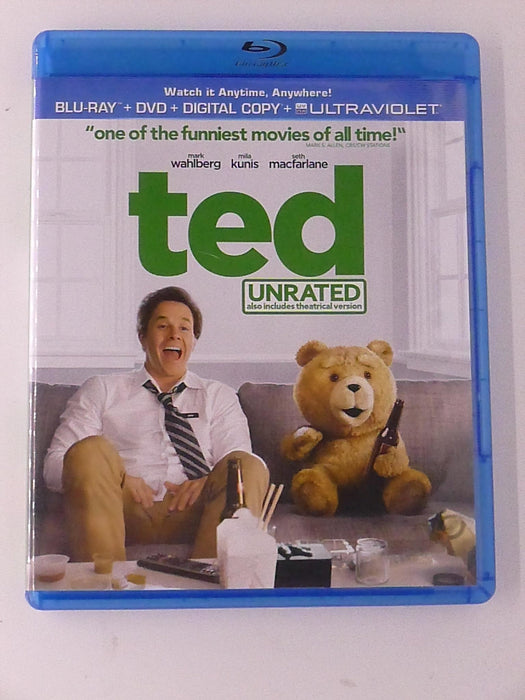 Ted (Blu-ray, DVD, unrated, 2012) - L06 - for just $2.99! 