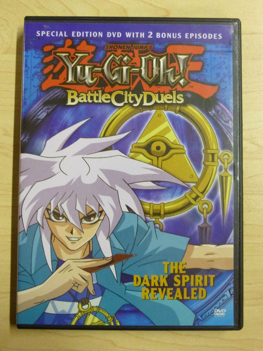 Yu-Gi-Uh Battle City Duels - The Dark Spirit Revealed (DVD, ep 180-184) - G0823 - for just $2.75! 