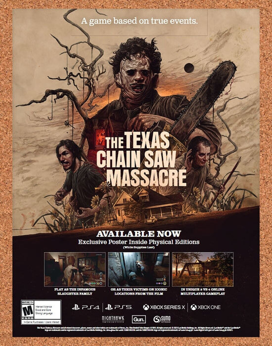 2023 Texas Chainsaw Massacre PS5 Original Ad - for just $17.99! 