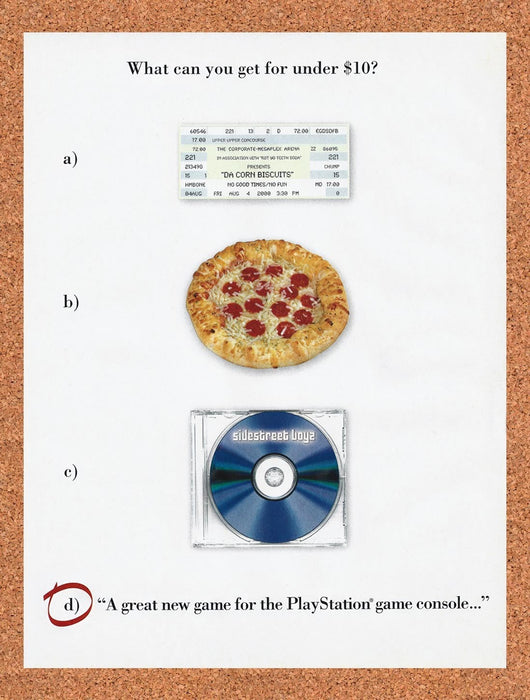 2000 Take-Two Games PS1 Games For Under $10 Original Ad 1 - for just $19.49! 