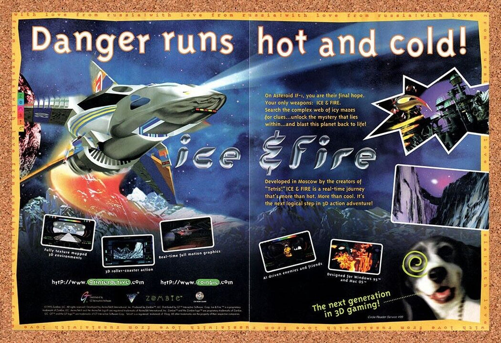 1997 Ice & Fire PC Original Ad - for just $21.49! 