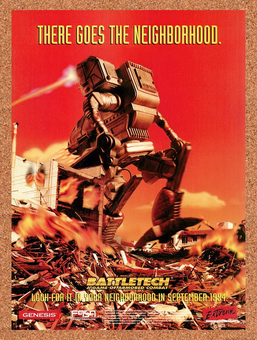 1994 BattleTech Genesis Original Ad v2 - for just $17.99! 