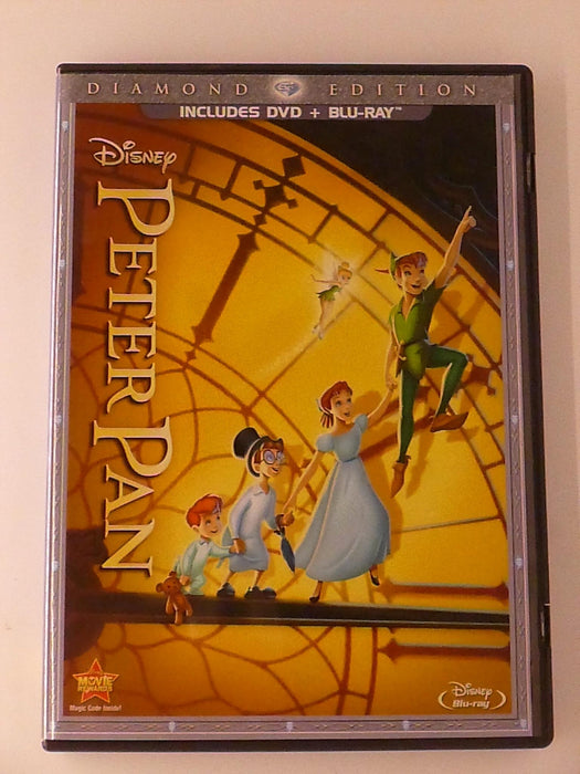 Peter Pan (Blu-ray, DVD, Diamond Collection, Disney, 1953) - K8 - for just $5.99! 