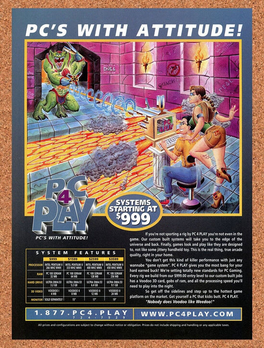 2000 Tomb Raider PC Original Ad - for just $17.99! 