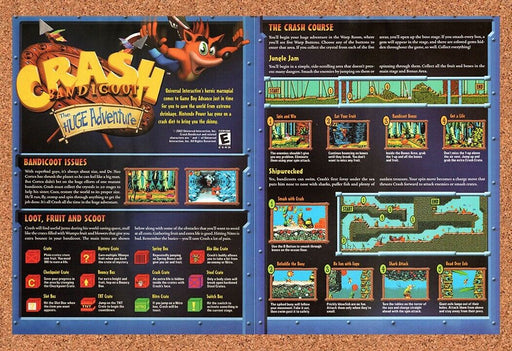 2004 Crash Bandicoot Huge Adventure GBA Original Ad v2 - for just $21.49! 