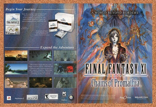 2006 Final Fantasy XI PC Chains Promathia Original Ad - for just $22.49! 