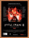 2003 Fatal Frame II PS2 Original Ad - for just $18.99! 