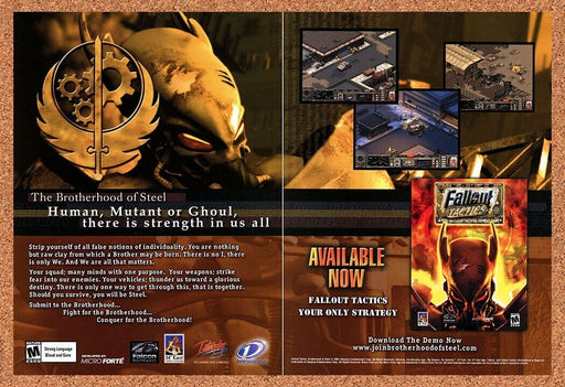 2003 Fallout Tactics PC Original Ad - for just $21.49! 