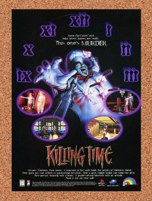 1997 Killing Time 3DO Original Ad - for just $17.99! 