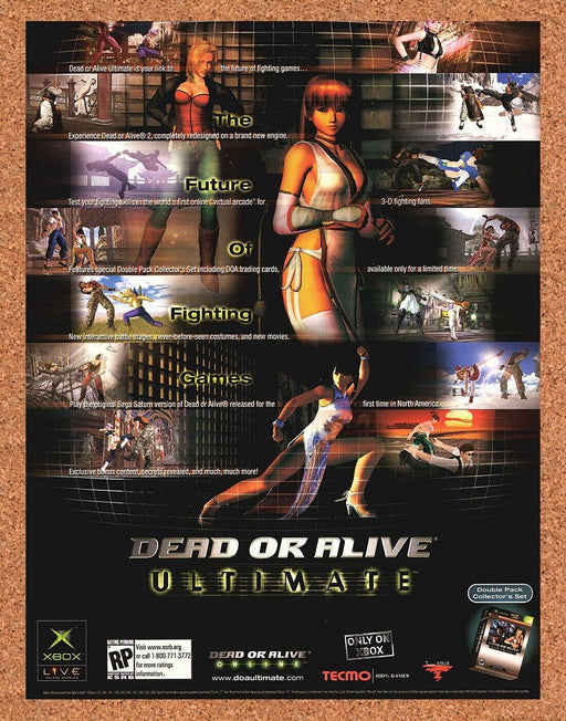 2004 Dead Or Alive Ultimate Xbox Original Ad - for just $17.99! 