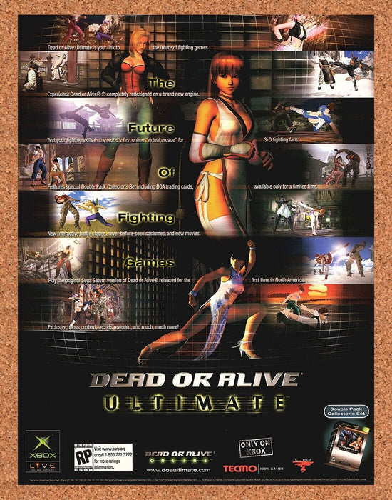 2004 Dead Or Alive Ultimate Xbox Original Ad - for just $17.99! 