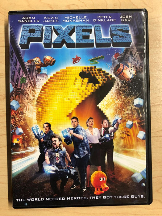 Pixels (DVD, 2015) - K0428 - for just $2.99! 