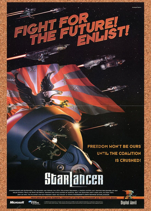 2002 Starlancer Dreamcast Original Ad - for just $21.49! 