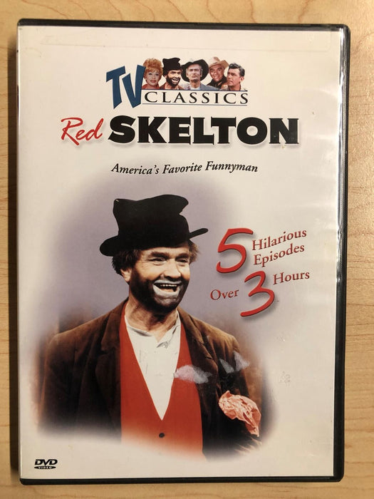 Red Skelton Volume 3 (DVD, 5 Episodes, TV Classics) - K0428 - for just $1.99! 