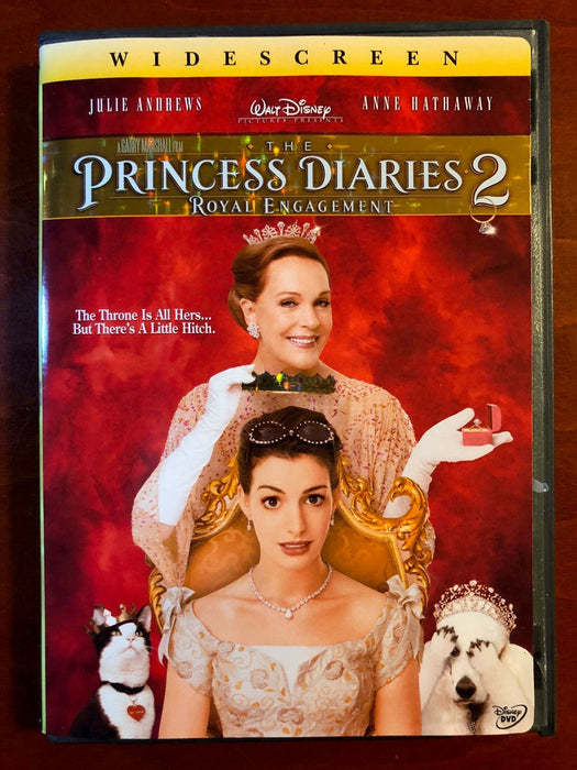 The Princess Diaries 2 Royal Engagement (DVD, 2004, Widescreen, Disney) - L03 - for just $1.99! 
