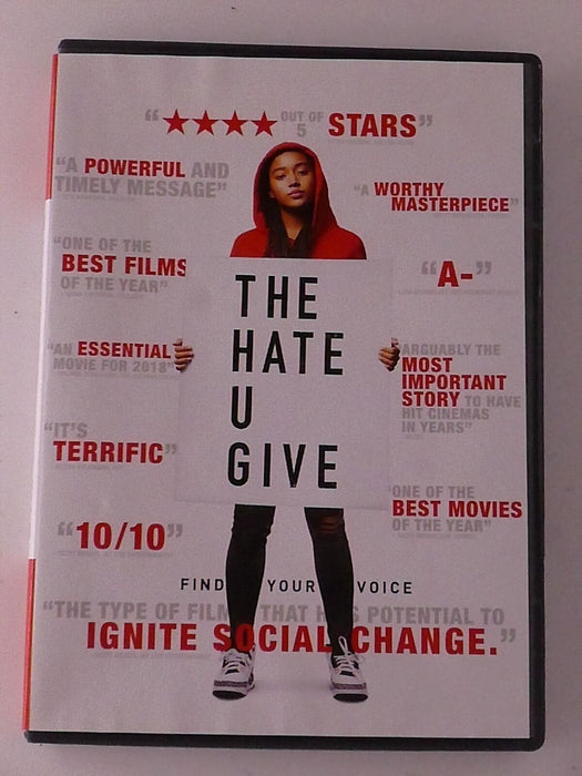 The Hate U Give (DVD, 2018) - K0107 - for just $2.50! 