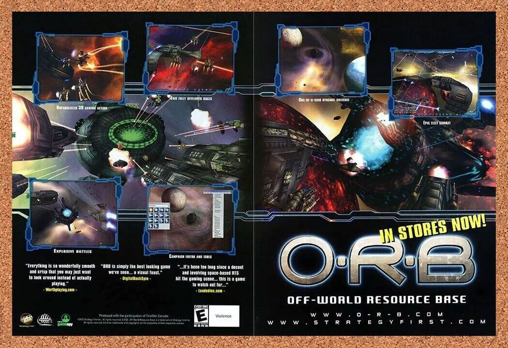 2005 ORB PC Off-World Resource Base Original Ad v1 - for just $21.49! 