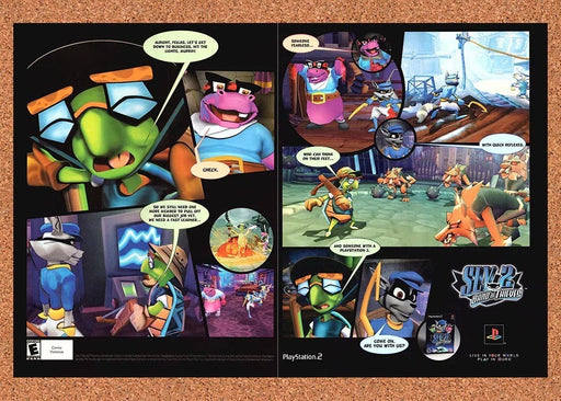 2004 Sly 2 Band Of Thieves PS2 Original Ad v1 - for just $19.19! 