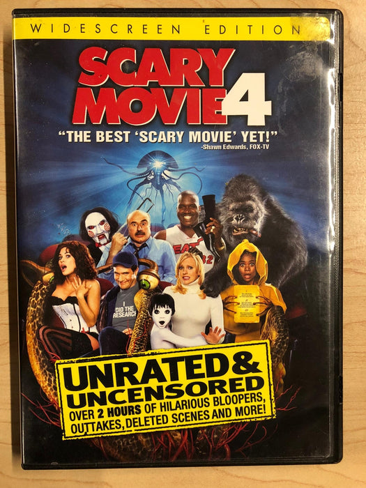 Scary Movie 4 (DVD, Widescreen, 2006) - L05 - for just $2.99! 