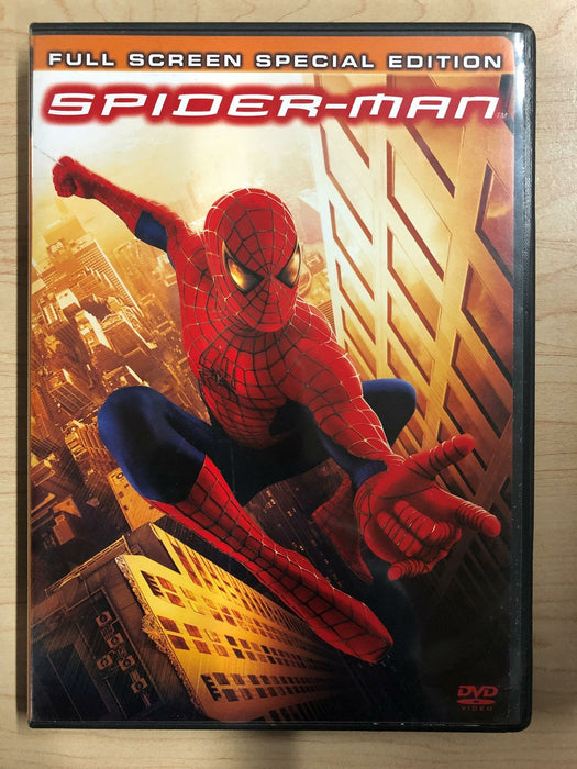 Spider-Man (DVD, 2002, Full Screen Special Edition) - K0218 - for just $1.99! 