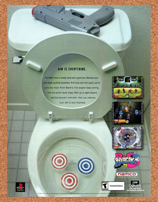 2003 Point Blank PS1 Original Ad - for just $17.99! 