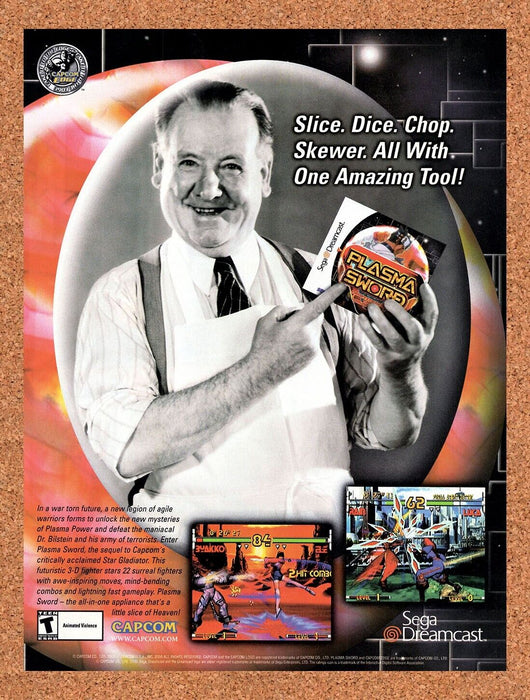 2000 Plasma Sword Dreamcast Original Ad - for just $17.99! 