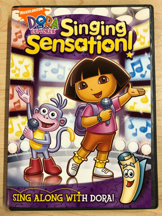 Dora the Explorer - Singing Sensantion (DVD, Nickelodeon) - K8 - for just $1.99! 