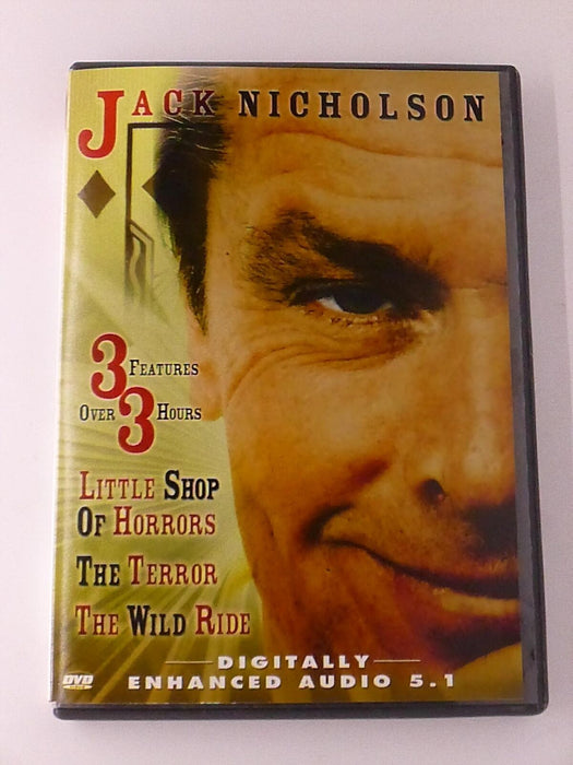Jack Nicholson - Little Shop of Horrors, The Terror, The Wi.. (DVD, 3-film) - K6 - for just $3.25! 