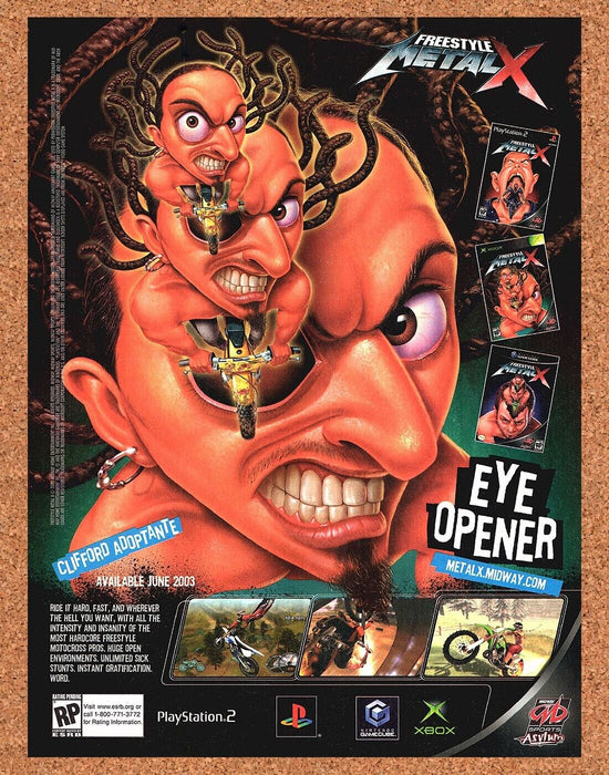 2003 Freestyle Metal X Xbox Original Ad - for just $17.99! 