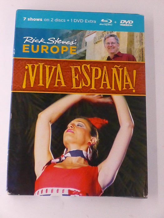 Rick Steves Europe - Viva Espana (Blu-ray, DVD, 7 shows) - J1231 - for just $4.50! 