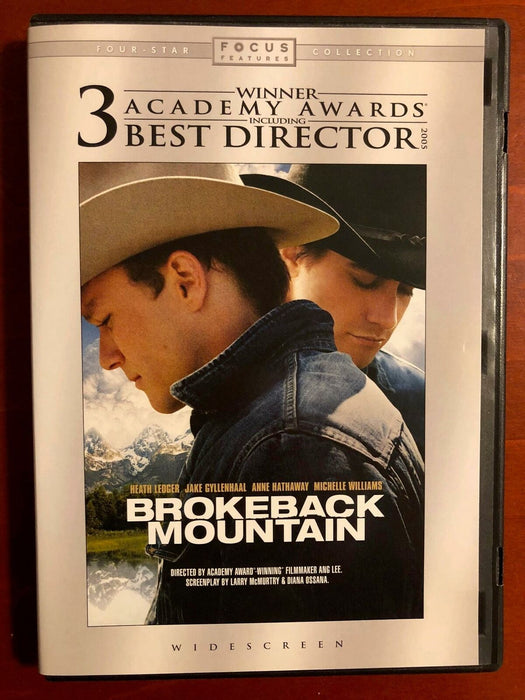 Brokeback Mountain (DVD, 2005, Widescreen) - L05 - for just $1.99! 