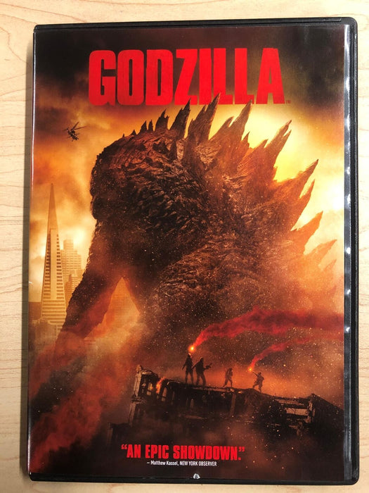 Godzilla (DVD, 2014) - K10 - for just $2.25! 
