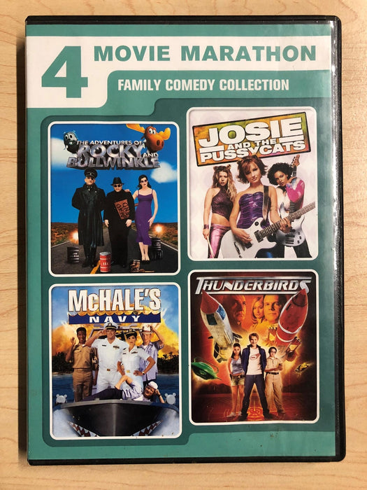 The Adventures of Rocky and Bullwinkle, Josie and the P... (DVD, 4-film) - K9 - for just $3.99! 
