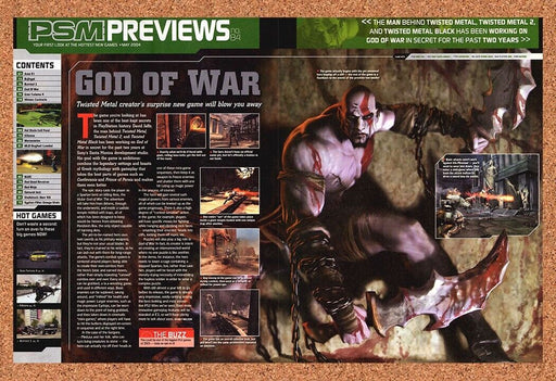 2004 God Of War PS2 Original Ad - for just $21.49! 
