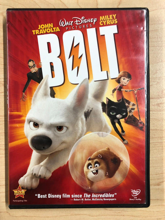 Bolt (DVD, 2008, Disney) - L04 - for just $1.99! 