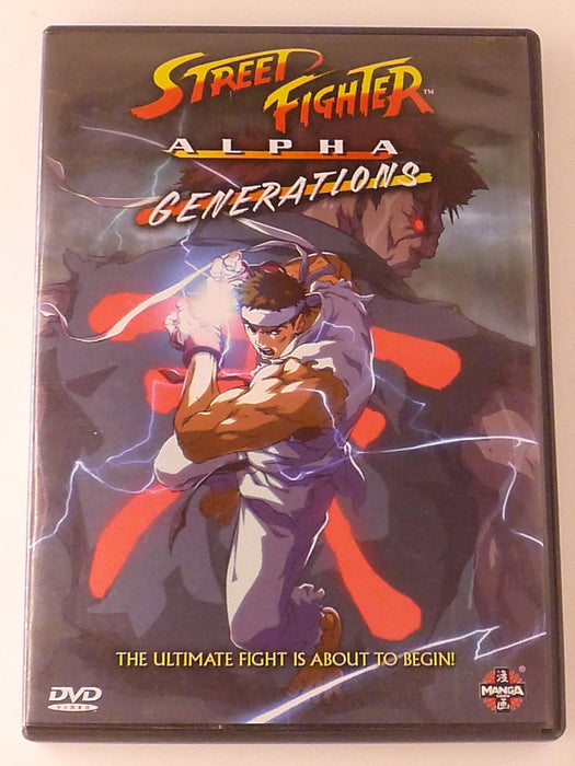 Street Fighter Alpha Generations (DVD, 2005) - K8 - for just $5.99! 