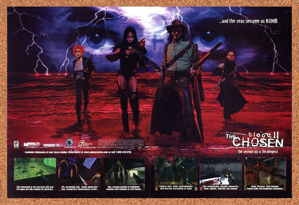 2000 Blood II The Chosen PC Original Ad - for just $21.49! 
