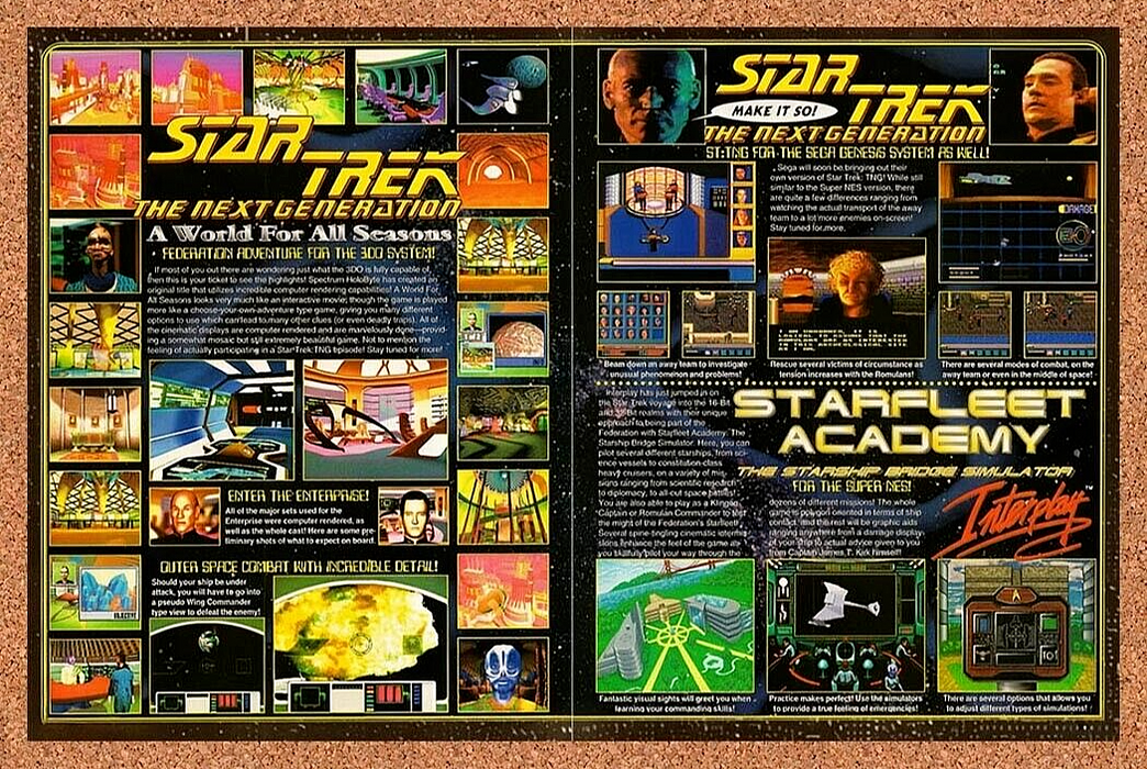 1994 Star Trek The Next Generation Genesis Original Ad v4 - for just $18.27! 