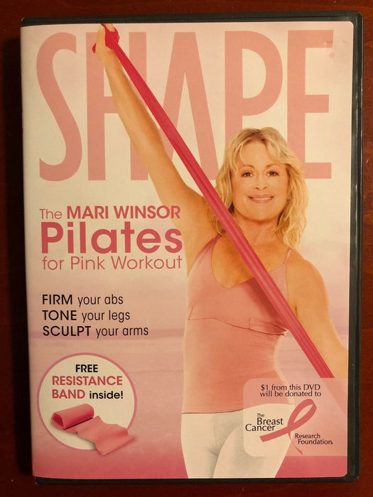 Shape The Mari Winsor Pilates for Pink Workout (DVD, 2008, exercise) - I0522 - for just $1.99! 
