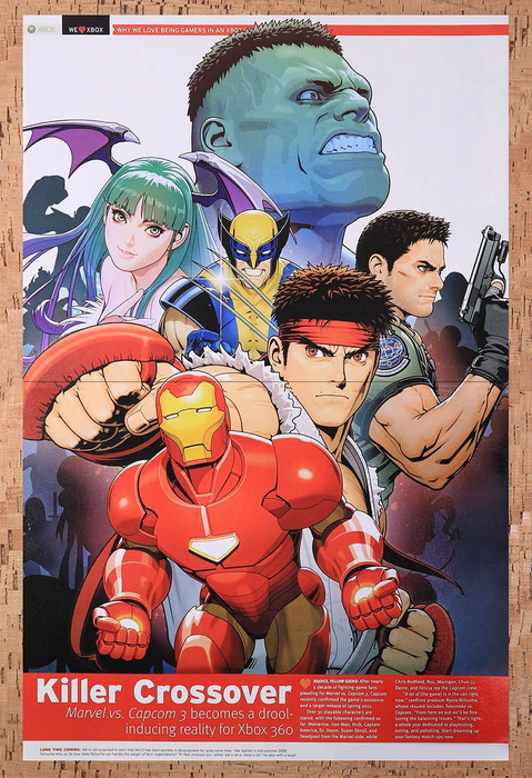 2010 Marvel vs Capcom 3 Xbox 360 Original Ad v1 - for just $21.49! 