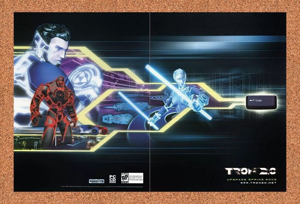 2004 Tron 2.0 PC Original Ad v1 - for just $22.49! 