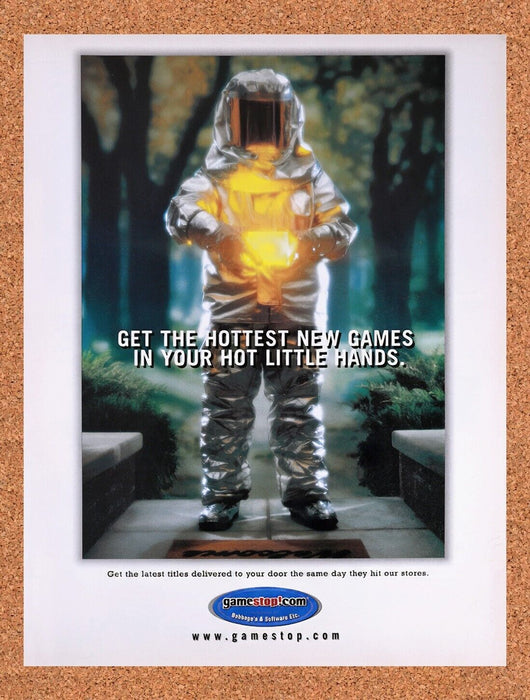 2000 GameStop Get The Hottest New Games Original Ad v5 - for just $15.29! 