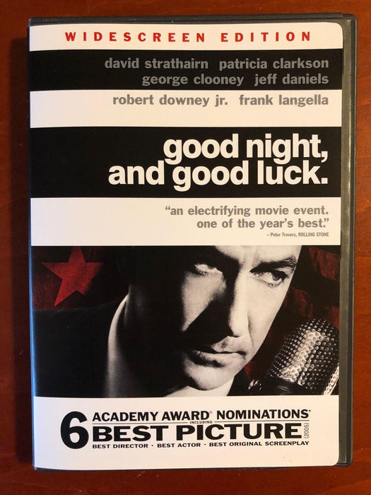 Good Night, and Good Luck (DVD, 2005, Widescreen) - L05 - for just $1.99! 