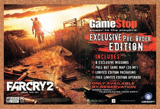 2008 Far Cry 2 Xbox 360 Original Ad - for just $21.49! 