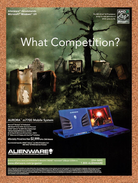 2006 Dungeons & Dragons Online Stormreach Alienware Original Ad v8 - for just $18.49! 