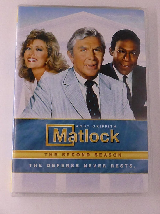 Matlock - The Second Season (DVD, 1987) - K0303 - for just $3.25! 